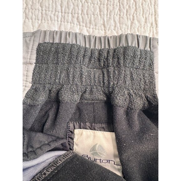 Burton Mens Snowboard Ski Pants SZ M Gray Waterproof Outdoor Adjustable - Picture 4 of 13